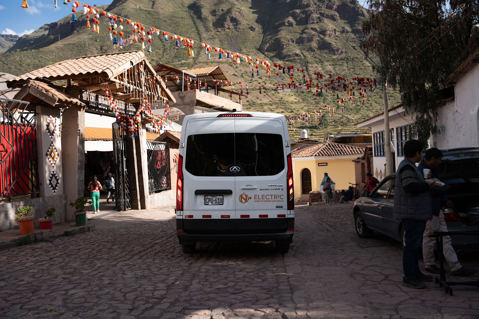 Nat Hab's Electric Vehicle in Peru's Sacred Valley 