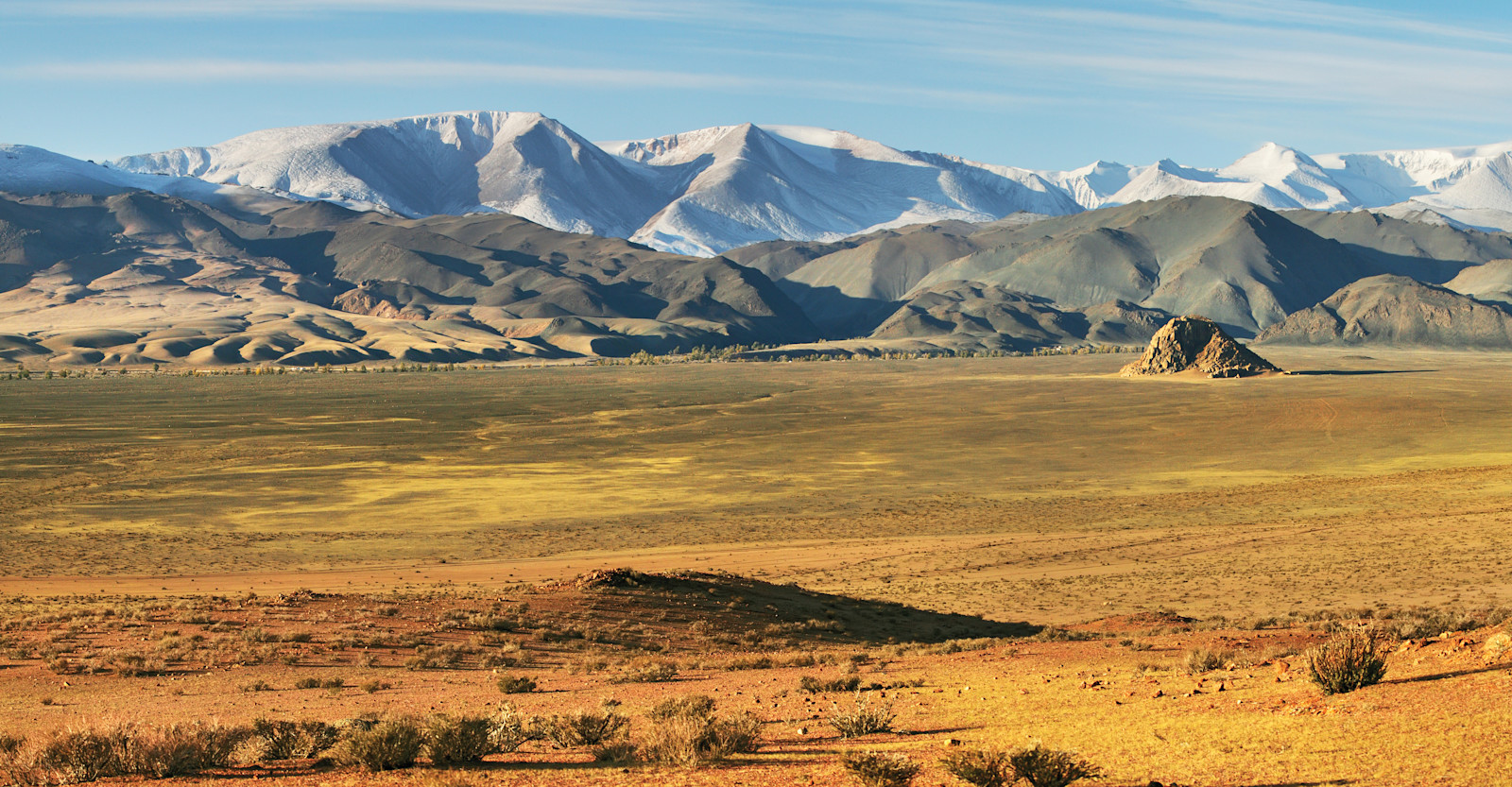 Mountain valley, Mongolia